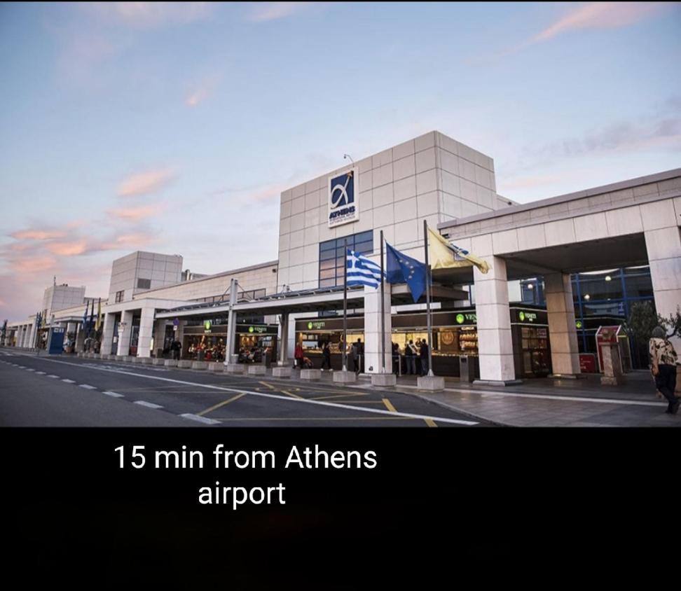 Casa Martina 1 Spata 10Min Athens Airport Bagian luar foto